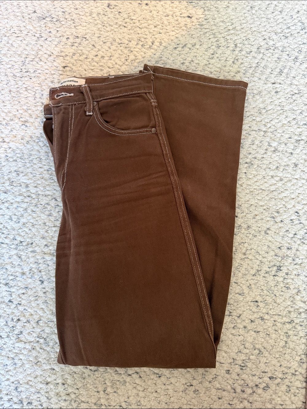 Reformation Cowboy High Rise Straight Jeans